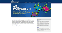 Desktop Screenshot of glycosyninc.com