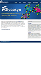Mobile Screenshot of glycosyninc.com